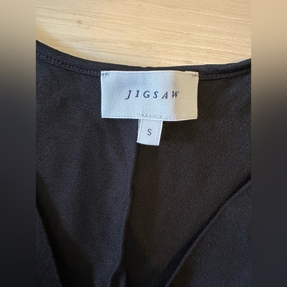 Jigsaw Ruched V Neck Jersey Dress size small - Picture 11 of 14